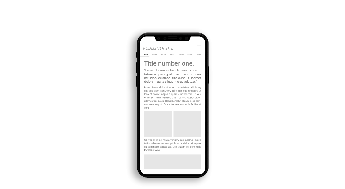 Mobile Interstitial Full Page