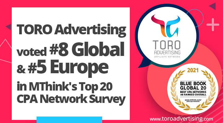 Toro Advertising continues to rise up mThink’s Blue Book CPA Network rankings