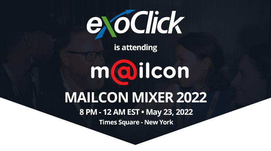 ExoClick is attending Mailcon Mixer, New York, 23 May