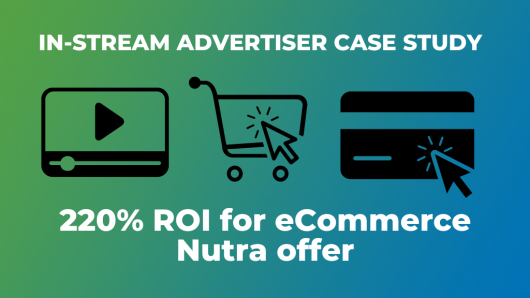 In-Stream Advertiser Case Study: 220% ROI for eCommerce Nutra Offer