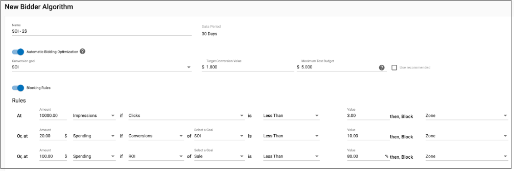 ExoClick's Guide to the Bidder