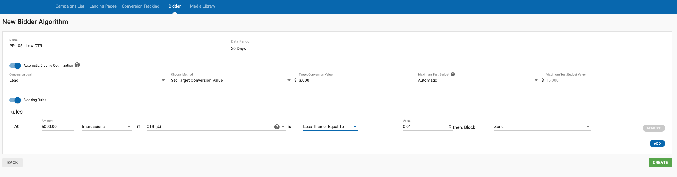 Conversion tracking