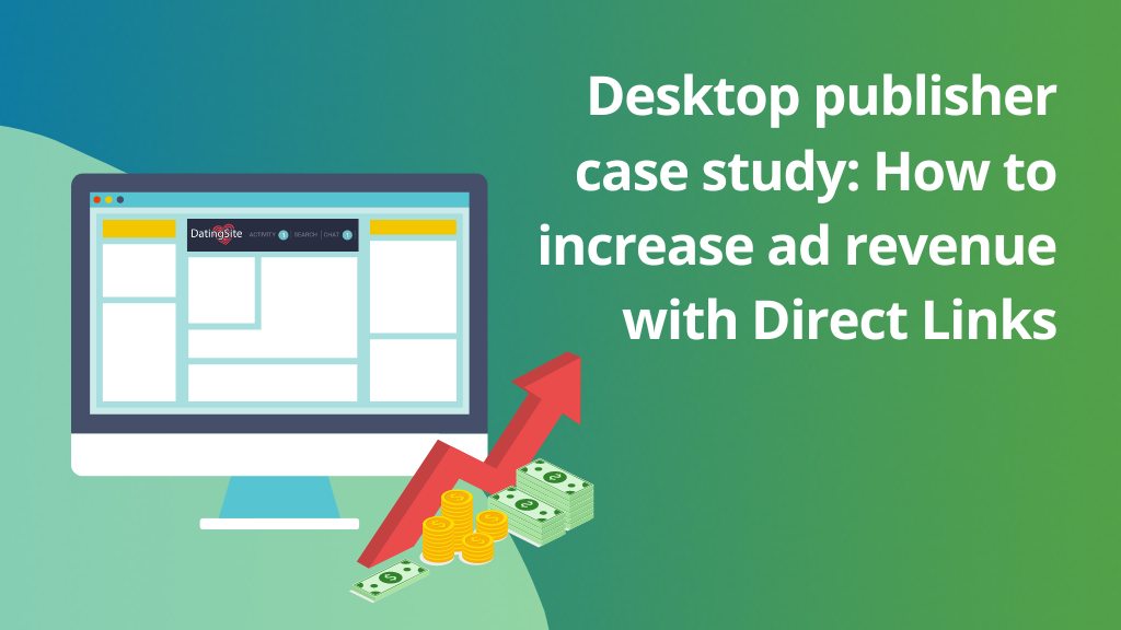 monetise desktop traffic direct links