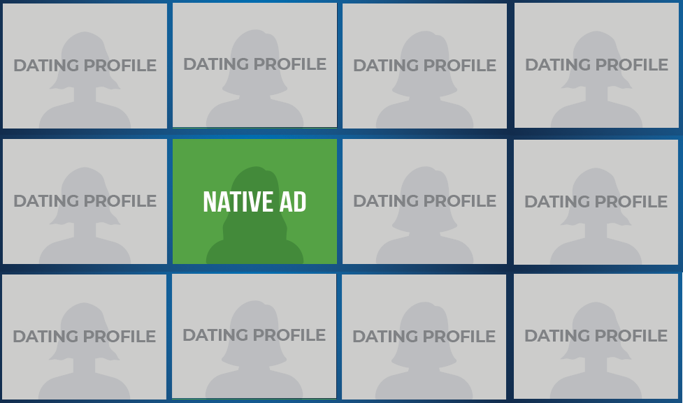 Native Ads: maximize conversions for Dating offers