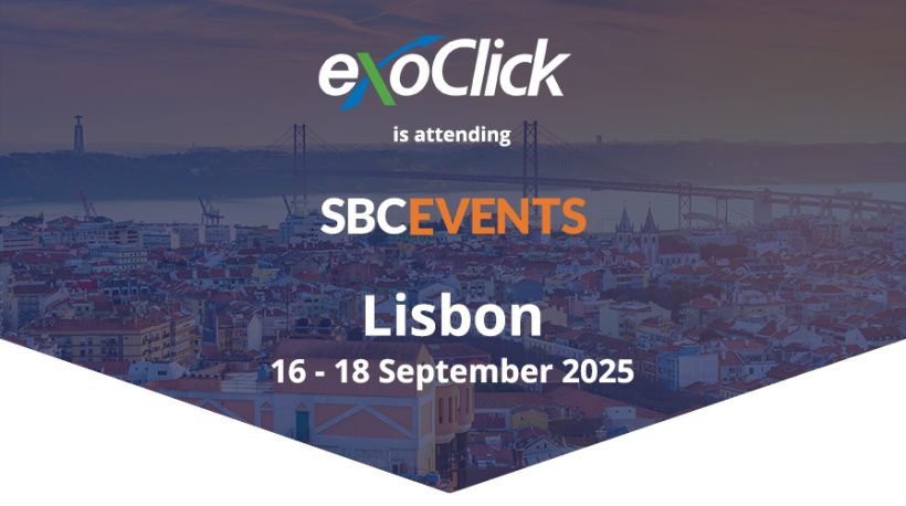 ExoClick is attending SBC Summit Lisbon on 16-18 September 2025.